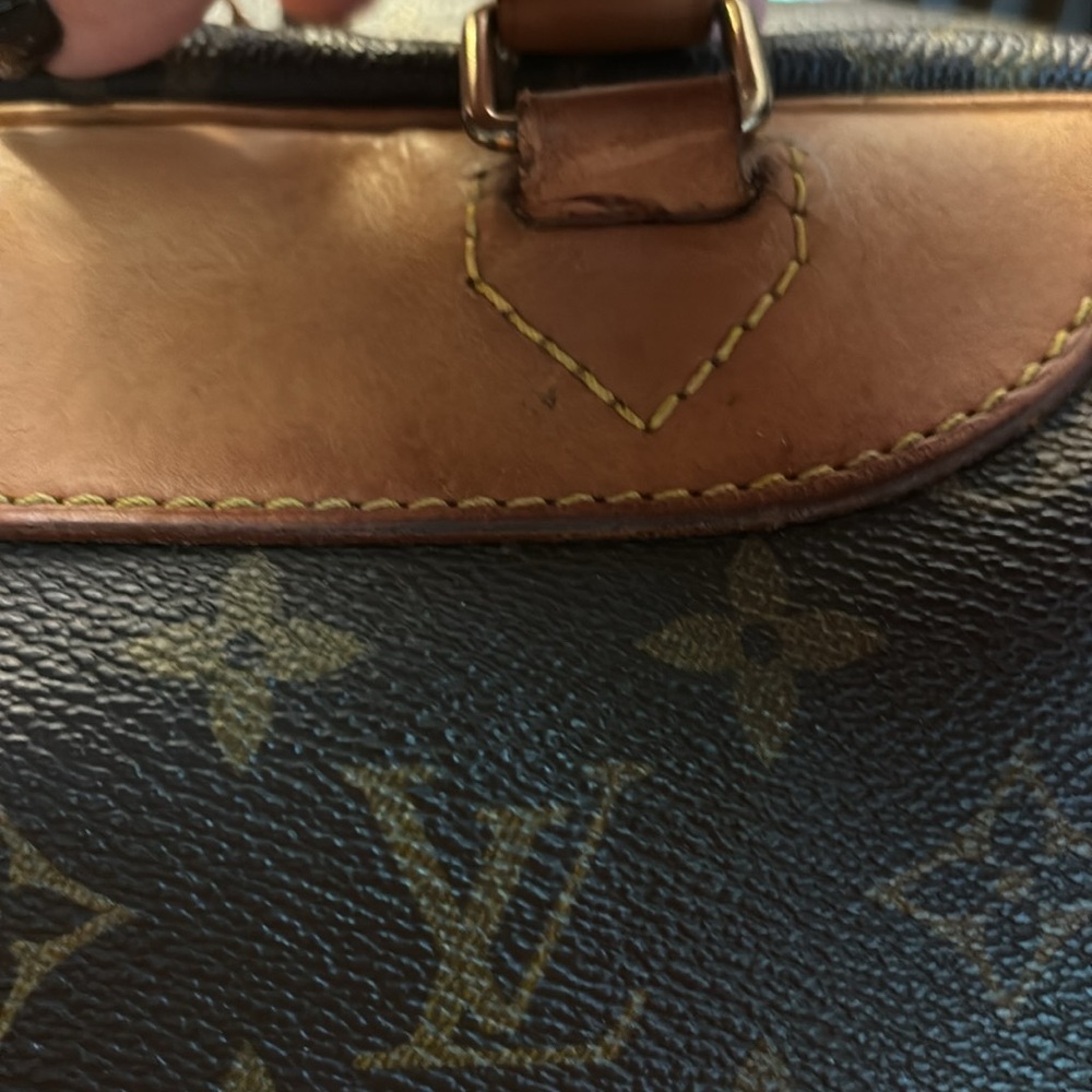 LOUIS VUITTON Monogram Deauville V1 1912 AUTHENTIC - Picture 5 of 13